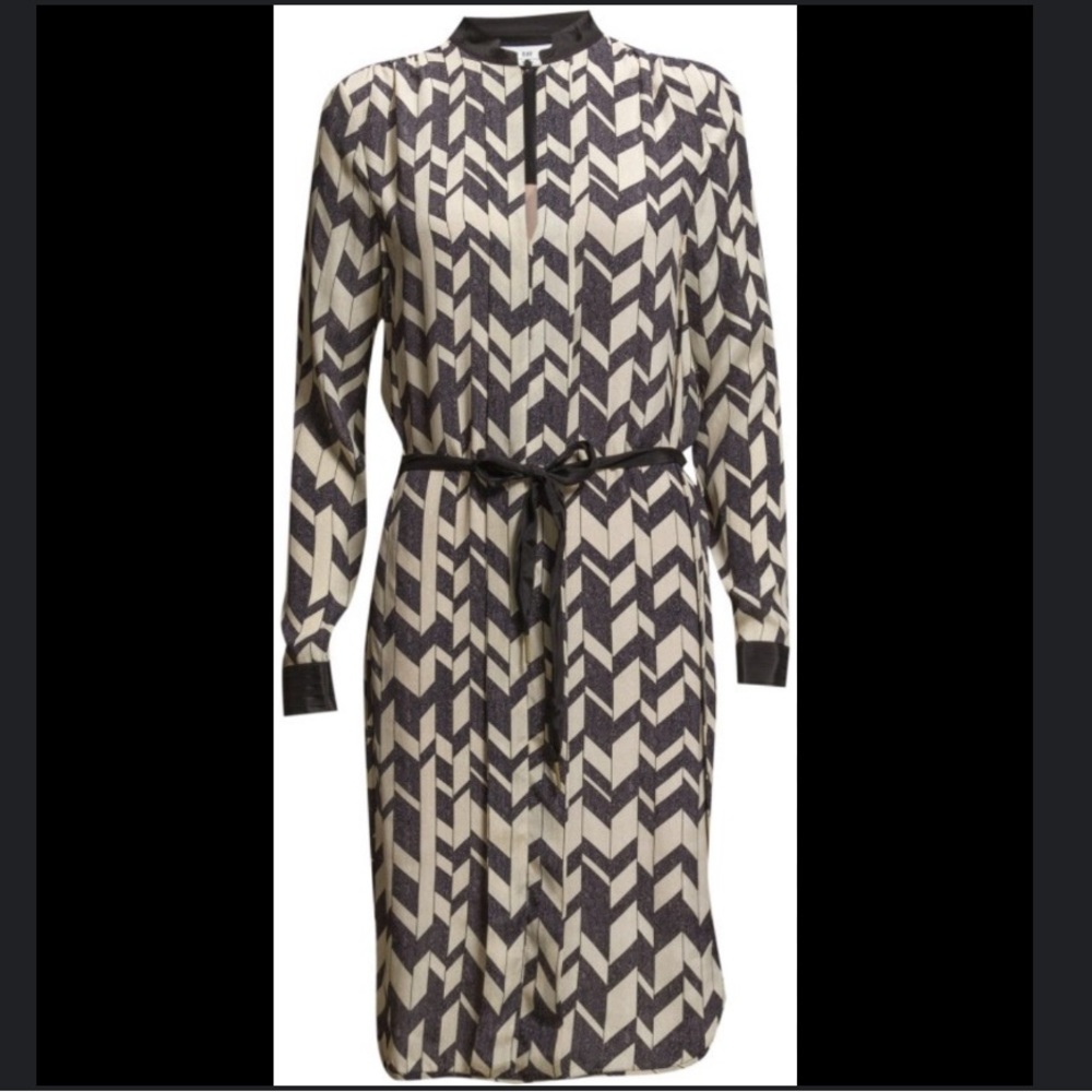 BIRGER MIKKELSEN DAY Chevron Dress 38